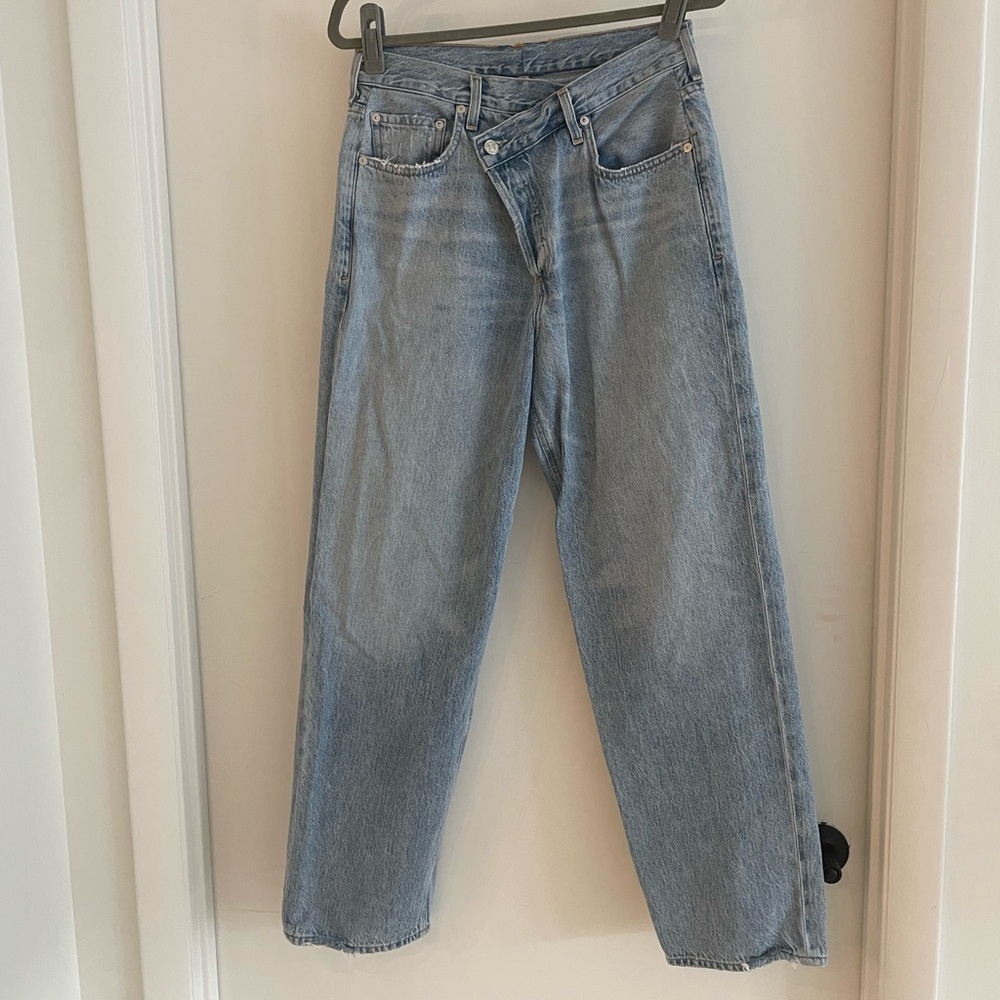 AGOLDE Criss Cross Jeans